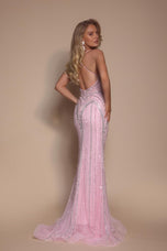 Portia and Scarlett Fitted Beaded Prom Dress PS26178