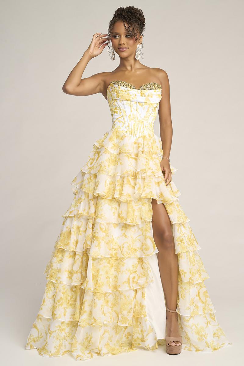 Portia and Scarlett Ruffle Prom Dress PS26210