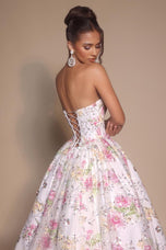 Portia and Scarlett Floral Ball Gown PS26215