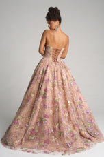 Portia and Scarlett Floral Ball Gown PS26215