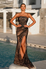 Portia and Scarlett Lace Prom Dress PS26223