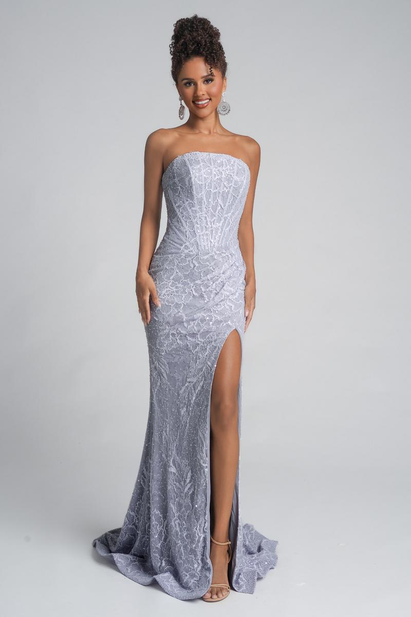 Portia and Scarlett Lace Prom Dress PS26223
