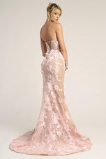Portia and Scarlett 3D Floral Prom Dress PS26248
