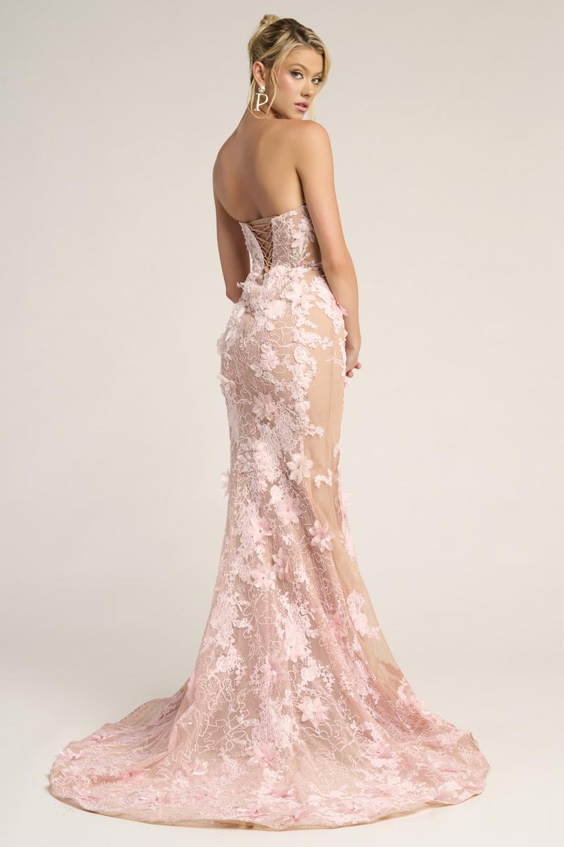 Portia and Scarlett 3D Floral Prom Dress PS26248