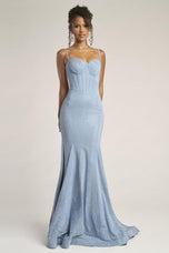 Portia & Scarlett Mermaid Heat Stone Prom Dress PS26258