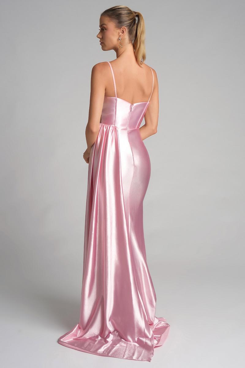 Portia & Scarlett Fitted Illusion Bodice Prom Dress PS26270