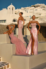 Portia and Scarlett Strapless Corset Prom Dress PS26105