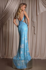 Portia and Scarlett Beaded Illusion Prom Dress PS26405C