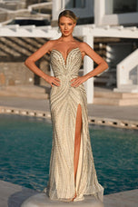 Portia and Scarlett Tight Beaded Prom Dress PS26407C