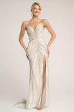 Portia and Scarlett Tight Beaded Prom Dress PS26407C