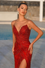 Portia and Scarlett Tight Beaded Prom Dress PS26407C