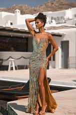 Portia and Scarlett Strapless Prom Dress PS26413C