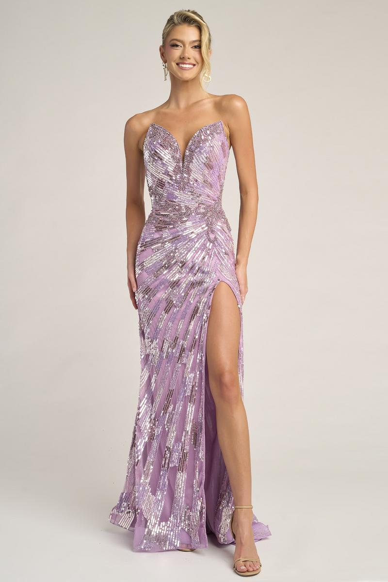 Portia and Scarlett Strapless Prom Dress PS26413C - B