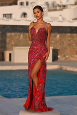 Portia and Scarlett Strapless Prom Dress PS26413C