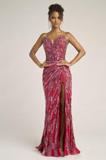 Portia and Scarlett Strapless Prom Dress PS26413C - B