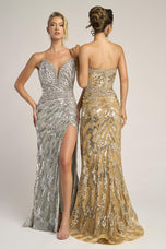 Portia and Scarlett Strapless Prom Dress PS26413C - B