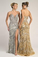 Portia and Scarlett Strapless Prom Dress PS26413C - B