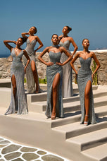 Portia and Scarlett Fully Embellished Prom Dress PS26430C