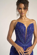 Portia and Scarlett Embellished Strapless Prom Dress PS2642C