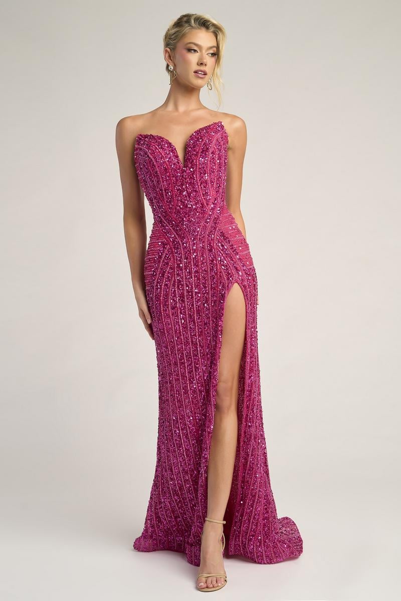 Portia and Scarlett Strapless Prom Dress PS26424C