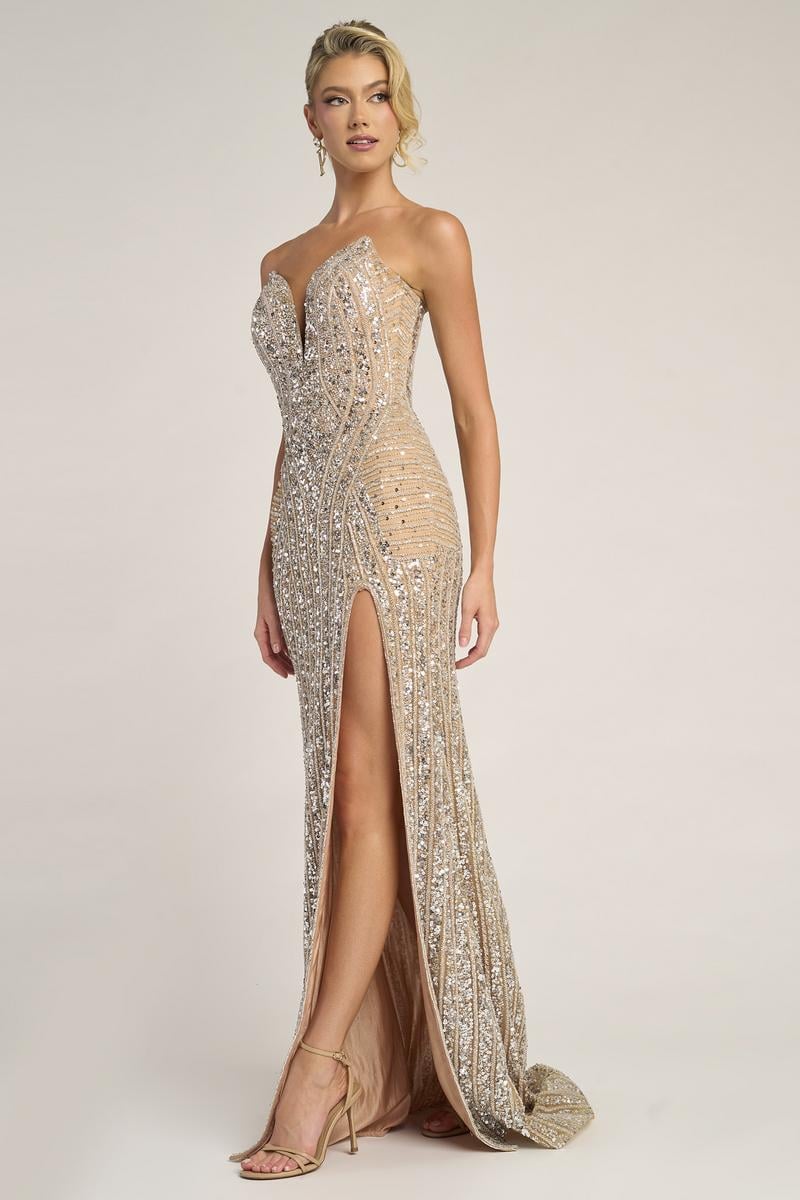 Portia and Scarlett Strapless Prom Dress PS26424C