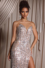 Portia and Scarlett Strapless Prom Dress PS26424C