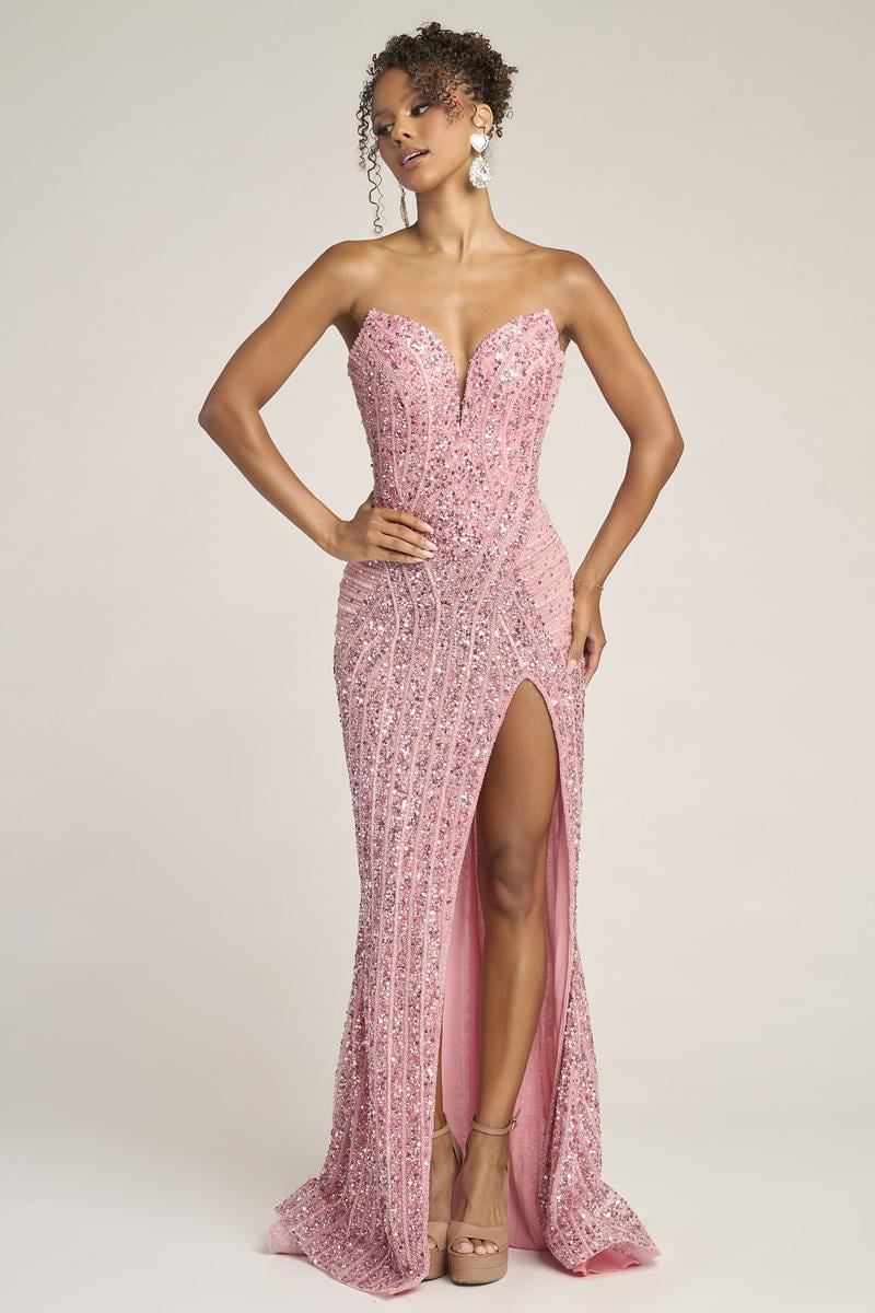 Portia and Scarlett Strapless Prom Dress PS26424C