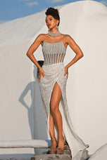 Portia and Scarlett Fully Embellished Prom Dress PS26430C