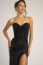 Portia and Scarlett Strapless Prom Dress PS26432C