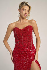 Portia and Scarlett Strapless Prom Dress PS26432C