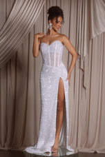 Portia and Scarlett Strapless Prom Dress PS26432C