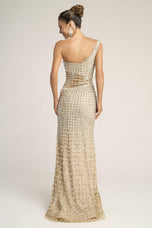 Portia and Scarlett Illusion Side Prom Dress PS26434C