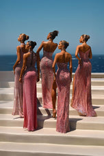 Portia and Scarlett Beaded Scoop Neck Prom Dress PS26438C