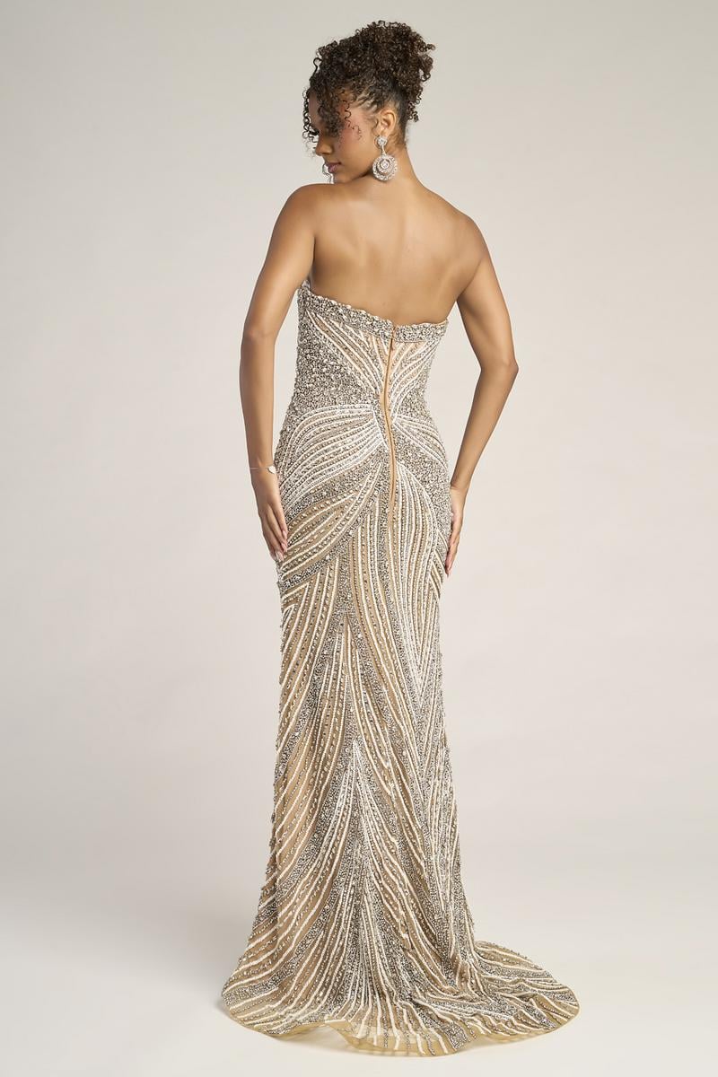 Portia and Scarlett Beaded Prom Dress PS26448C