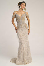 Portia and Scarlett Off Shoulder Prom Dress PS26449C