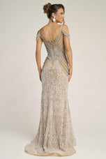 Portia and Scarlett Off Shoulder Prom Dress PS26449C