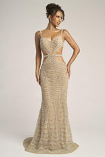 Portia and Scarlett Cut Out Prom Dress PS26455C