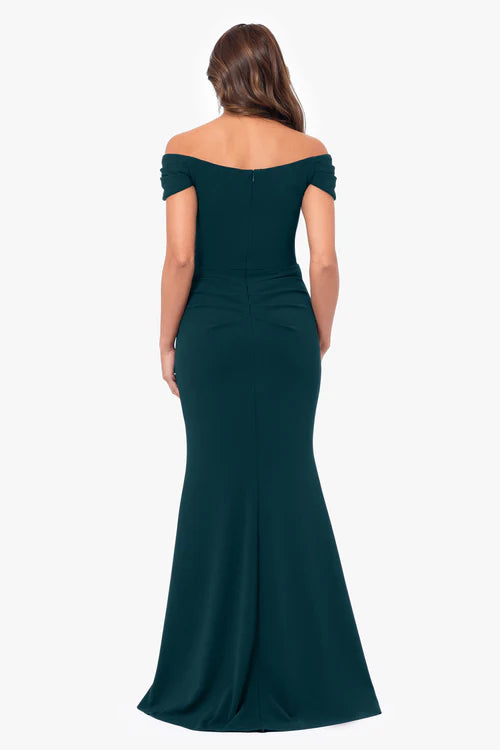 Xscape Evenings "May" Midi Asymmetrical Dress 6344X Xscape Evenings "May" Midi Asymmetrical Dress 6344X