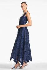 Sachin & Babi "Miuccia" Lace Ankle Length Dress