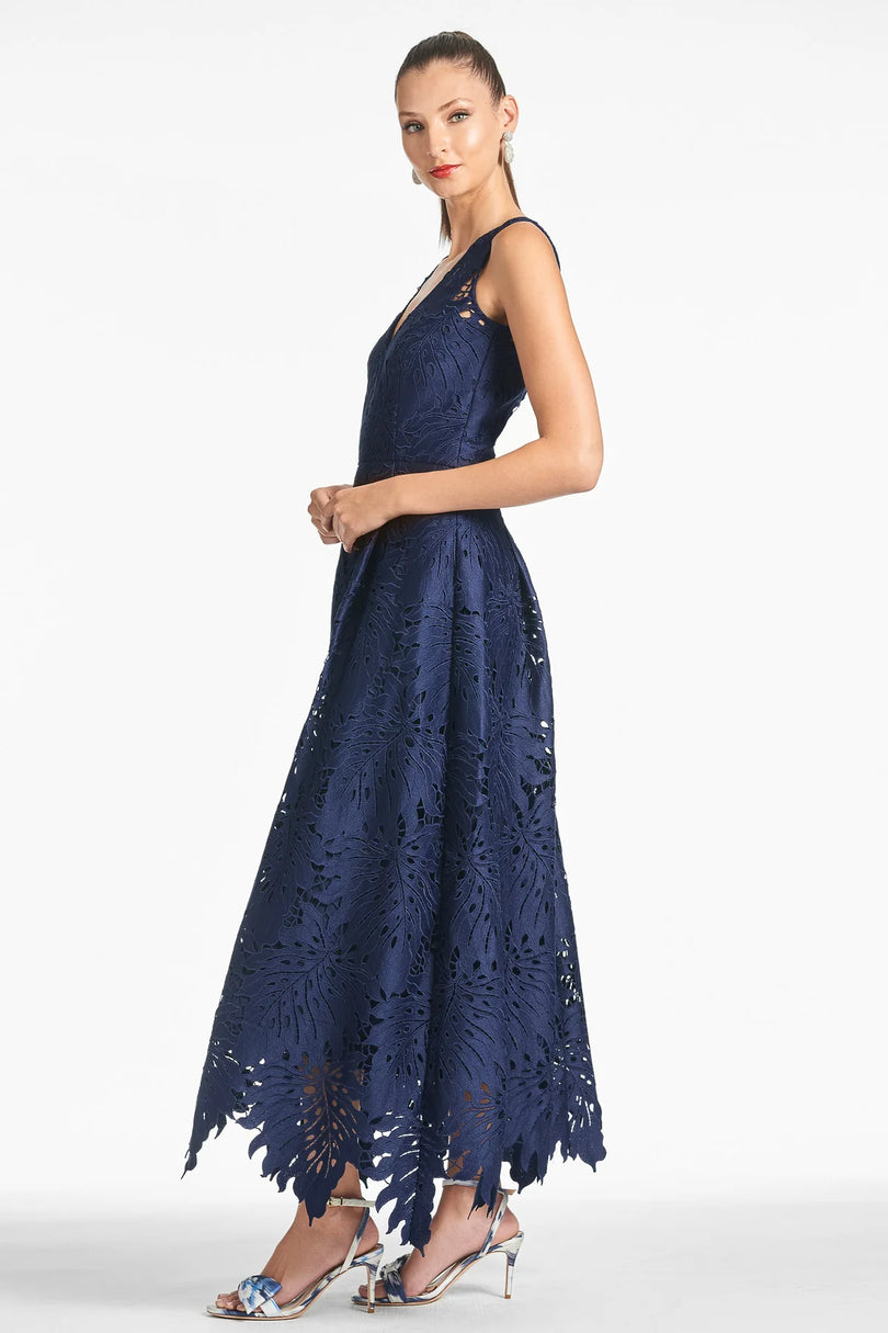 Sachin & Babi "Miuccia" Lace Ankle Length Dress
