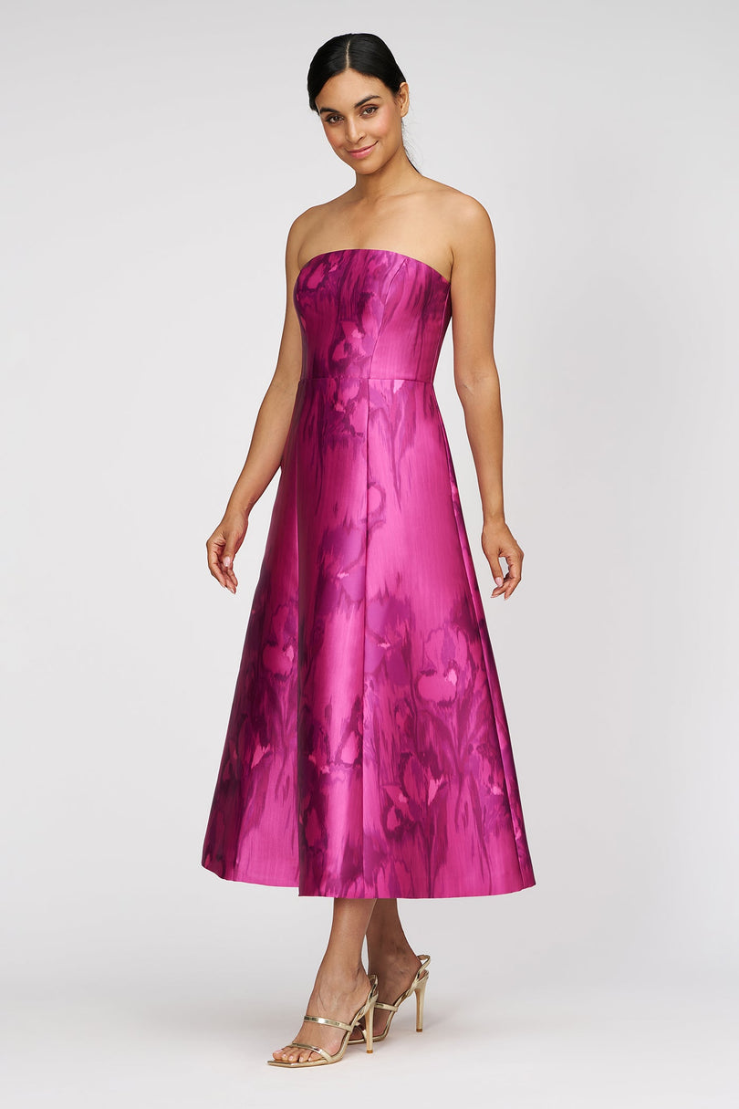 Kay Unger Natalie Tea Length Dress 55113240 Kay Unger Natalie Tea Length Dress 55113240