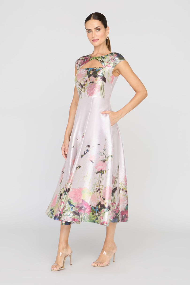 Kay Unger "Augusta" Tea Length Dress 55115236