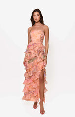 Hutch "Lou" Floral Ruffle Dress 11302