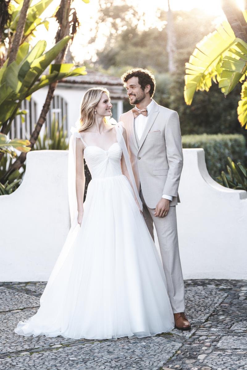 allure organza wedding dress 9902 Allure Bridals