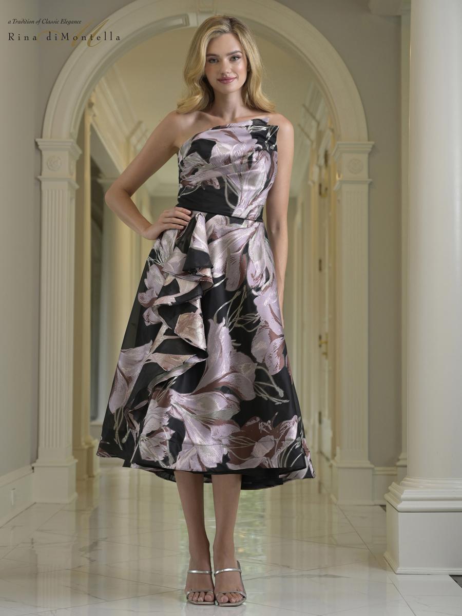 navy blue dress for baby girl Little Black Tea-Length Prom Dress main image 1