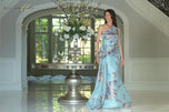 Rina di Montella One Shoulder Jacquard Organza Dress RD3233