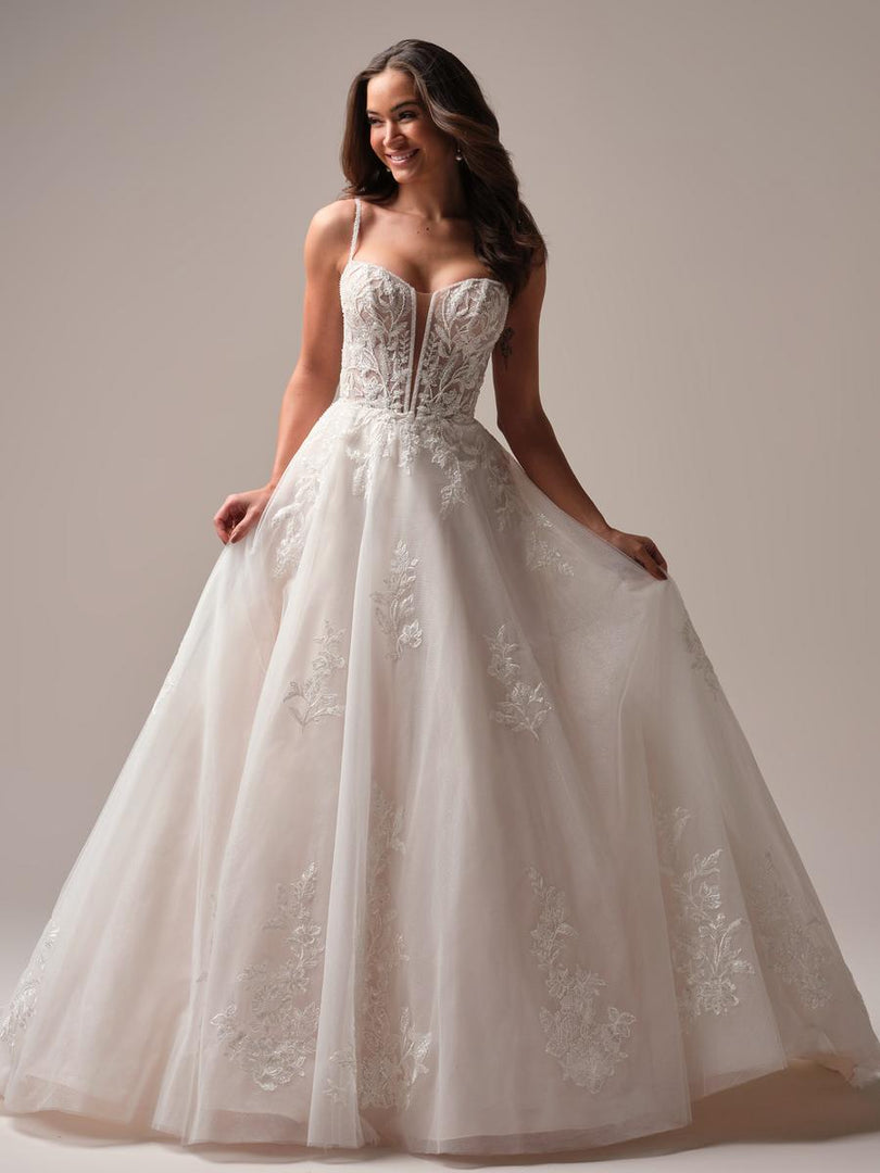 fairytale dresses Elegant Fairy Tale Blue Prom Ball Gown Sparkling Tulle Princess Dress