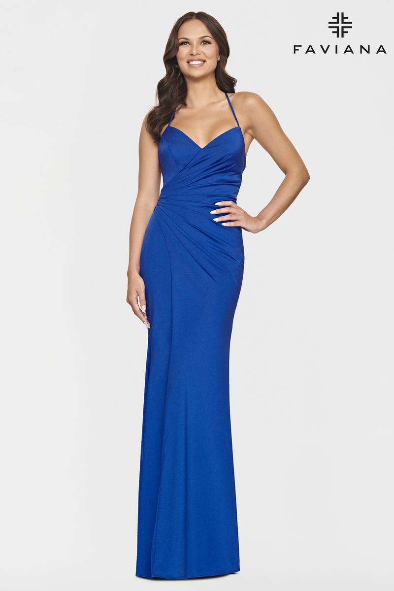 Faviana Tight V-Neck Prom Dress S10644 Faviana Tight V-Neck Prom Dress S10644