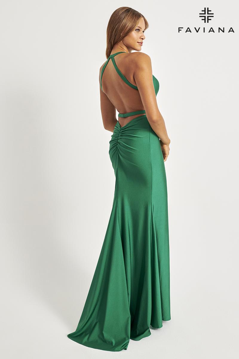 Faviana Chic Open Back Prom Dress S10646 Faviana Chic Open Back Prom Dress S10646