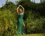 Faviana Long One Shoulder Hot Stone Prom Dress S10805
